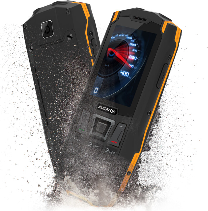 Celular Aligator K50 eXtremo, portokalli