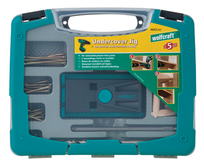 Set pajisjesh për punim druri Wolfcraft Undercover Jig (4642000)