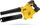 Fryrës gjethesh Dewalt DCV100, 265 W, i verdhë/zi