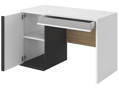 Tavolinë pune me 1 sirtar IMOLA IM-09, kaftë, bardhë