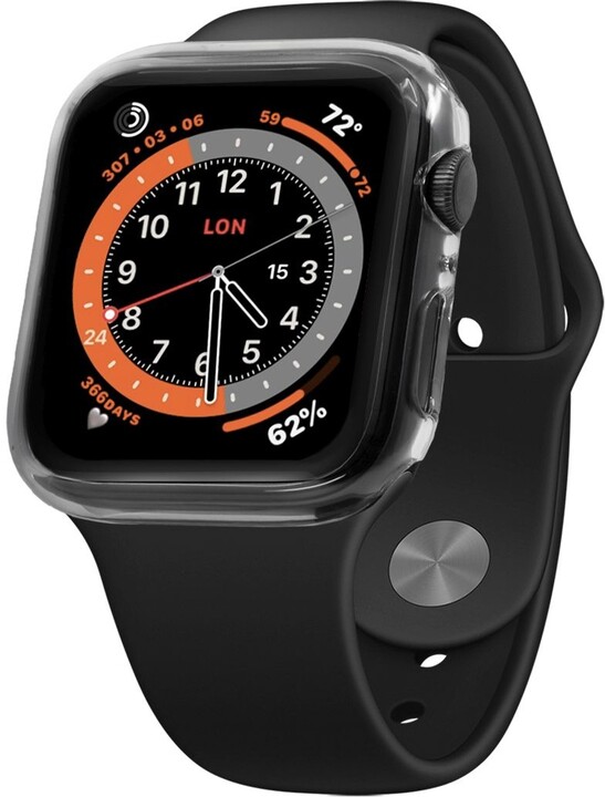 Mbrojtëse FIXED Pure, me xham mbrojtës për Apple Watch 40mm, transparente
