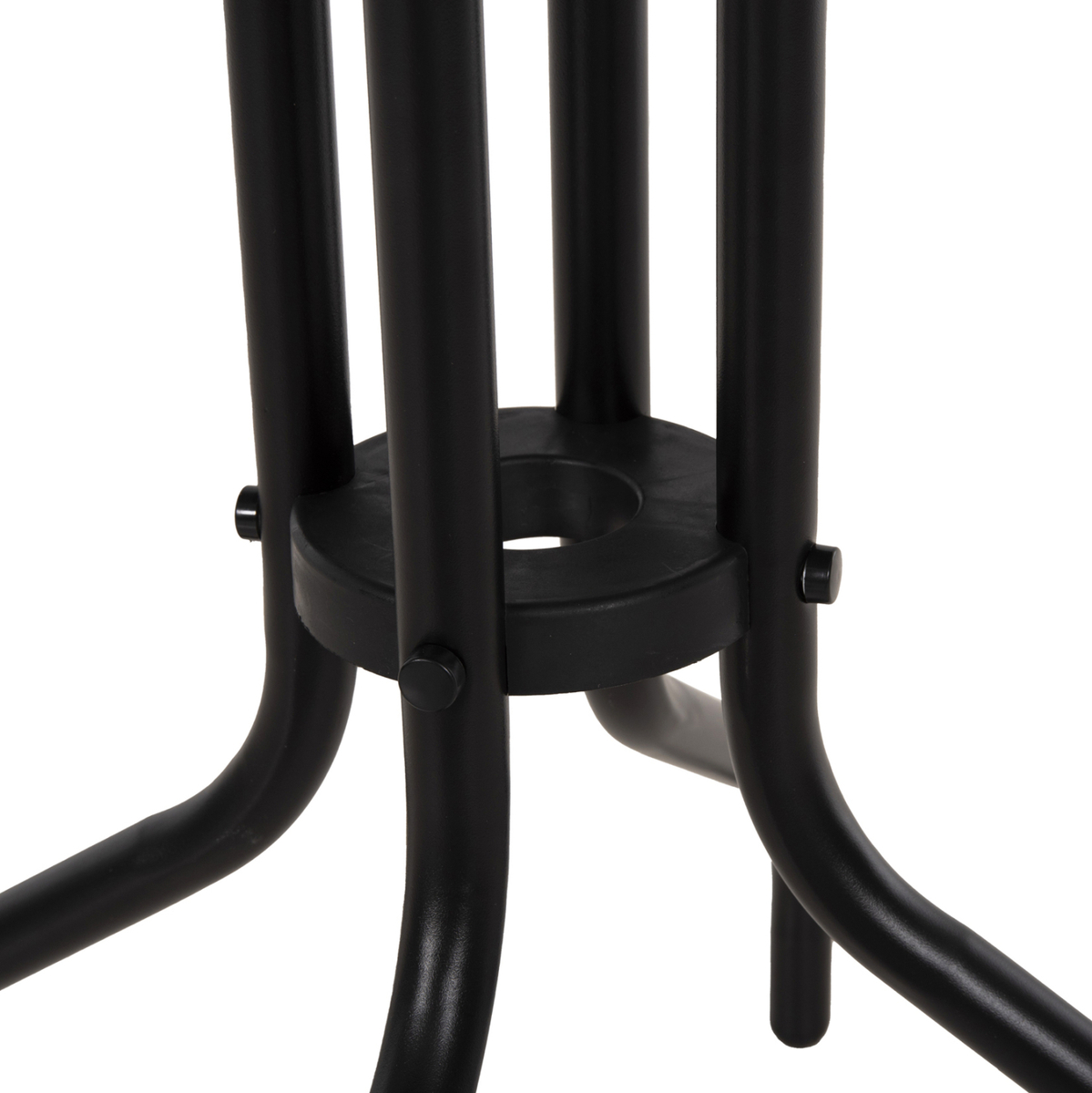 Tavolinë e rrumbullakët Black Φ60×70 Hcm (HM5973.03), zezë