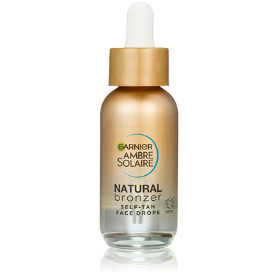 Pika vetë-rrezitëse për fytyrë Garnier Natural Bronze, 30 ml