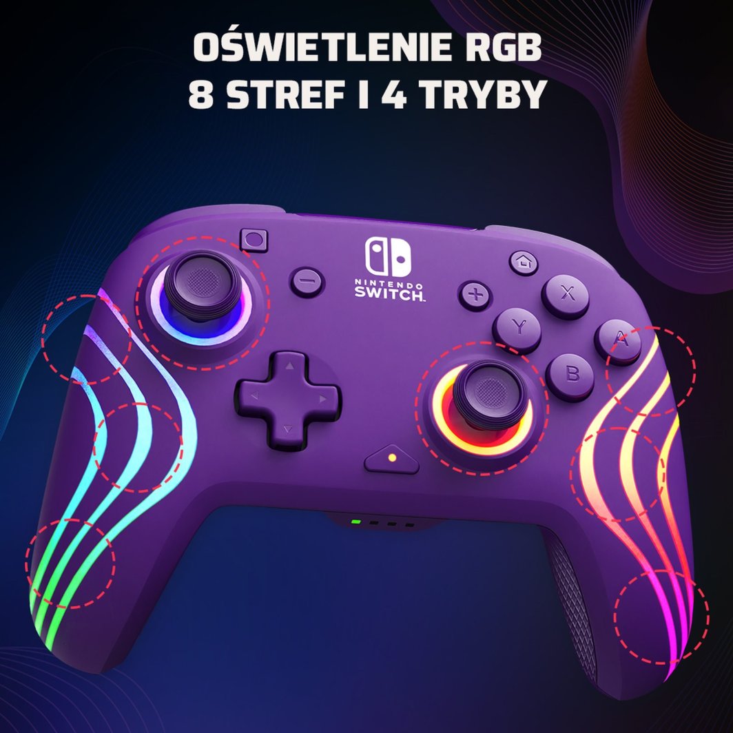 Kontroller PDP Afterglow Wave, wireless, vjollcë