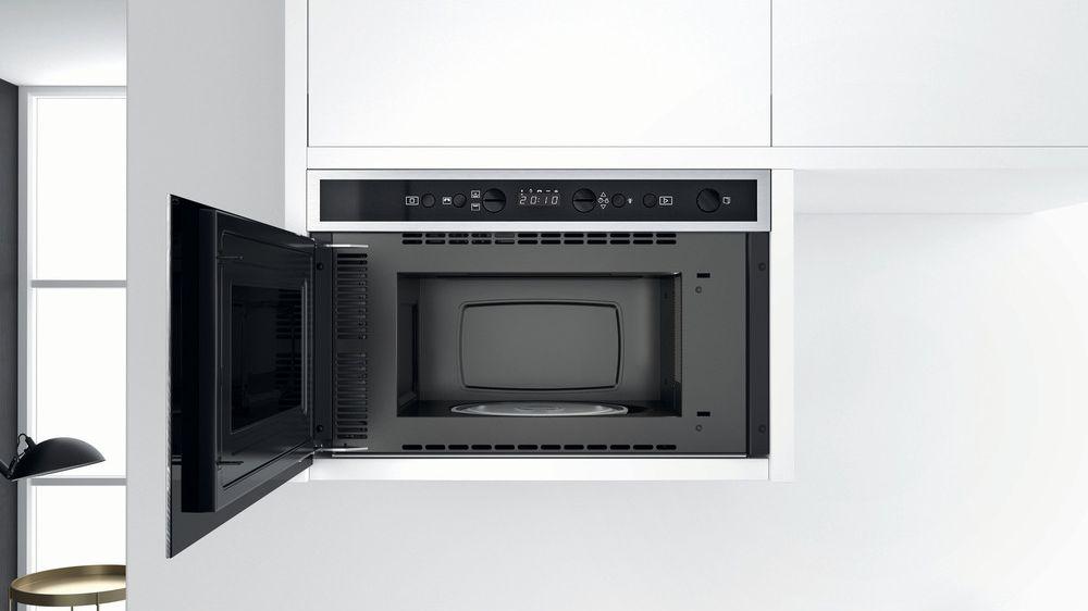 Mikrovalë Whirlpool W6 MN840, 750W, e argjendtë