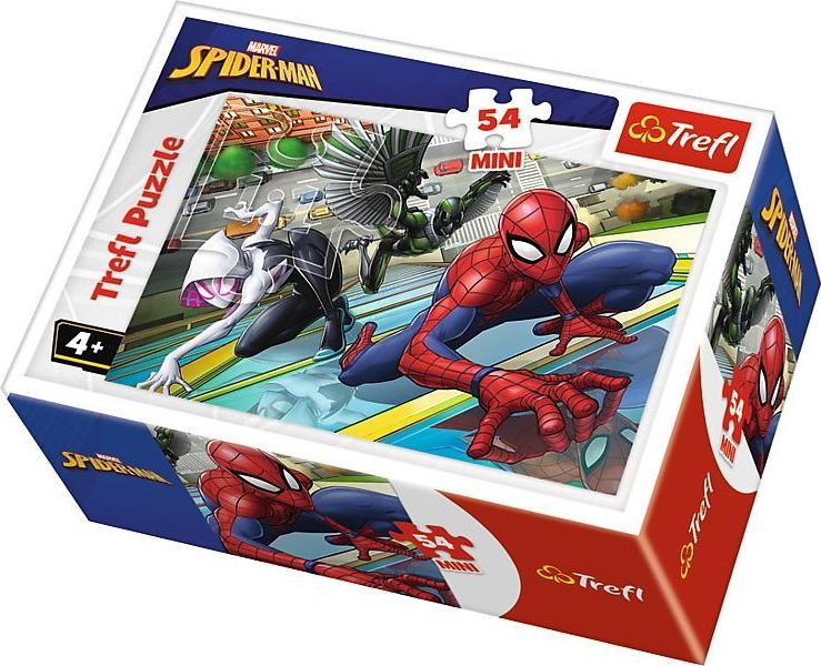 Lodër Club Puzzle Spider-Man 1, 54 mini            