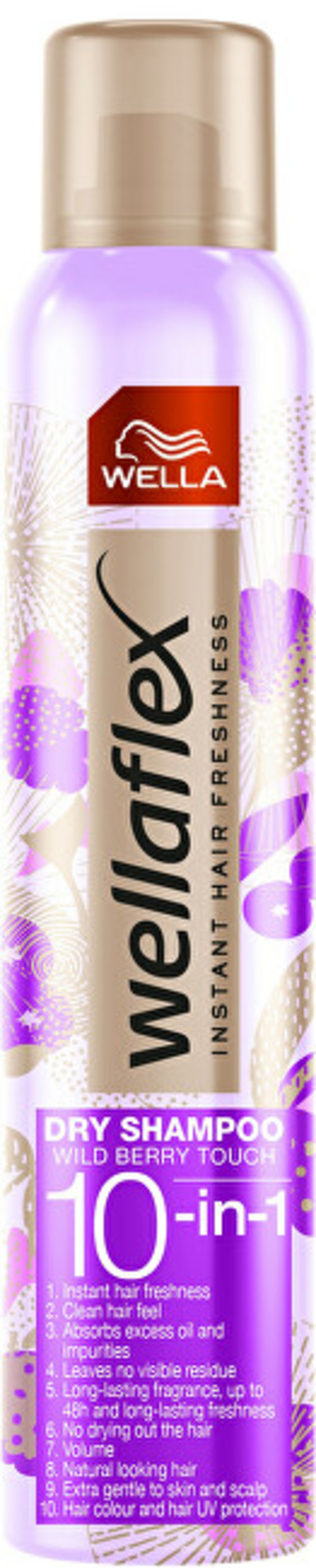 Shampo për flokë Wella Wellaflex Wild Berry Touch, 180 ml