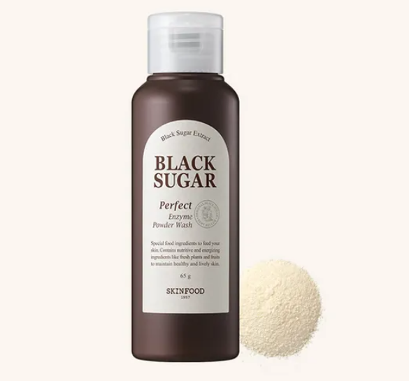Pastrues për fytyrë Skinfood Black Sugar Perfect Enzyme Jumbo, 65g