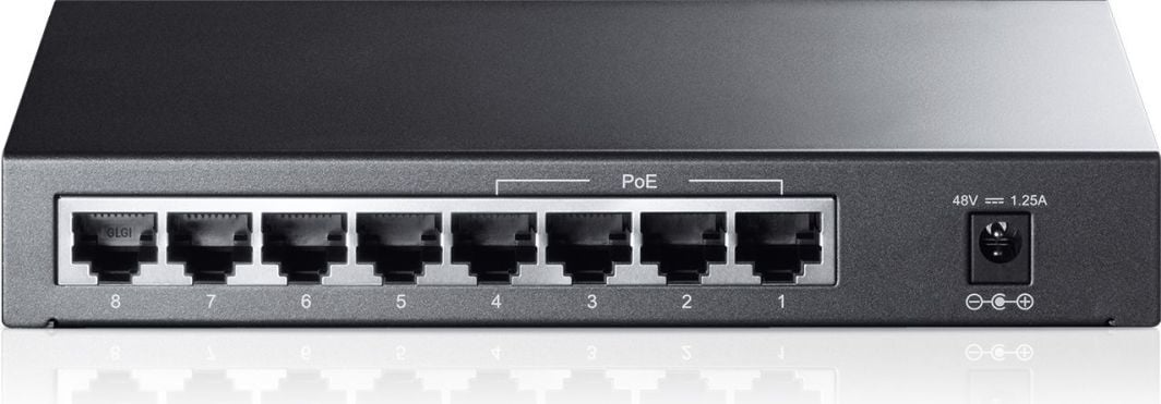 Switch TP-Link TL-SF1008P, 8 porte - 4 PoE
