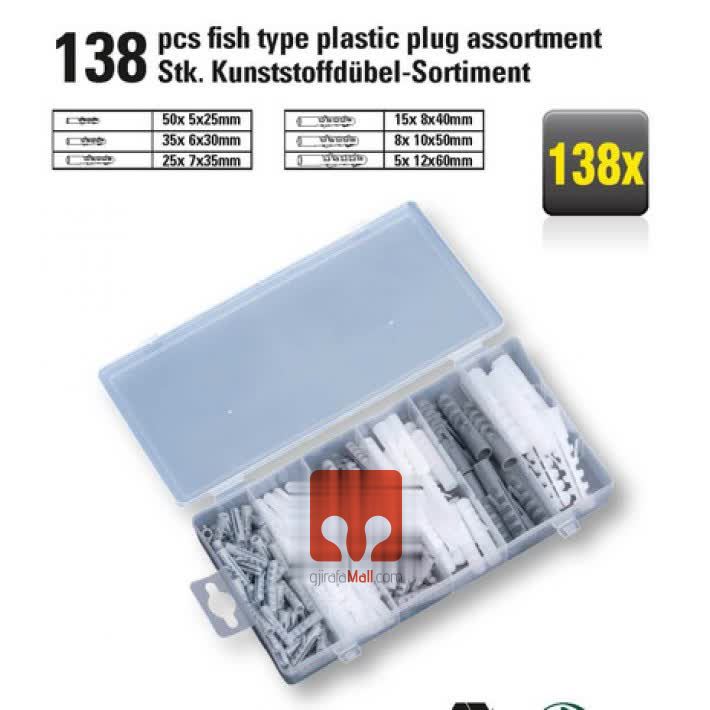 Tiplla plastike, 138 copë