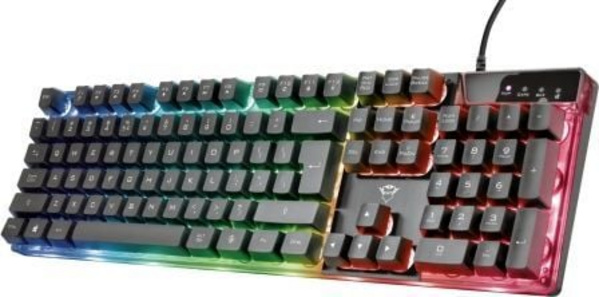 Tastierë Trust GXT 835 Azor, e zezë