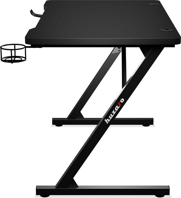 Tavolinë gaming Huzaro, Hero 1.8, 100 x 60 cm, e zezë