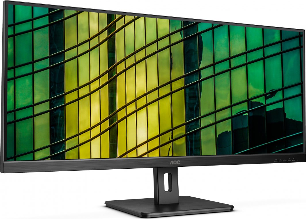 Monitor AOC U34E2M - LED, 34", UWQHD, i zi
