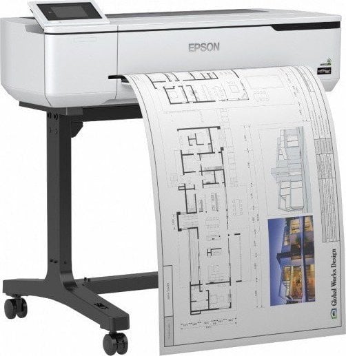 Printer Epson Technical SureColor SC-T5100 Wireless (C11CF12301A0), 1GB Ram, 2400 x 1200 DPI