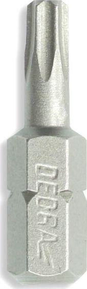 Majë shpuese për kaçavidë Dedra	Torx T10x25mm (18A03T100-10), 10 copë, të argjenta