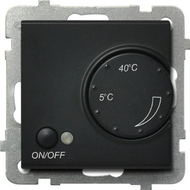 Kontrollues i temperaturës Ospel SONATA RTP-1RN / m / 33 - RTP-1RN / m / 33, i zi Kontrollues i temperaturës Ospel SONATA RTP-1RN / m / 33 - RTP-1RN / m / 33, i zi