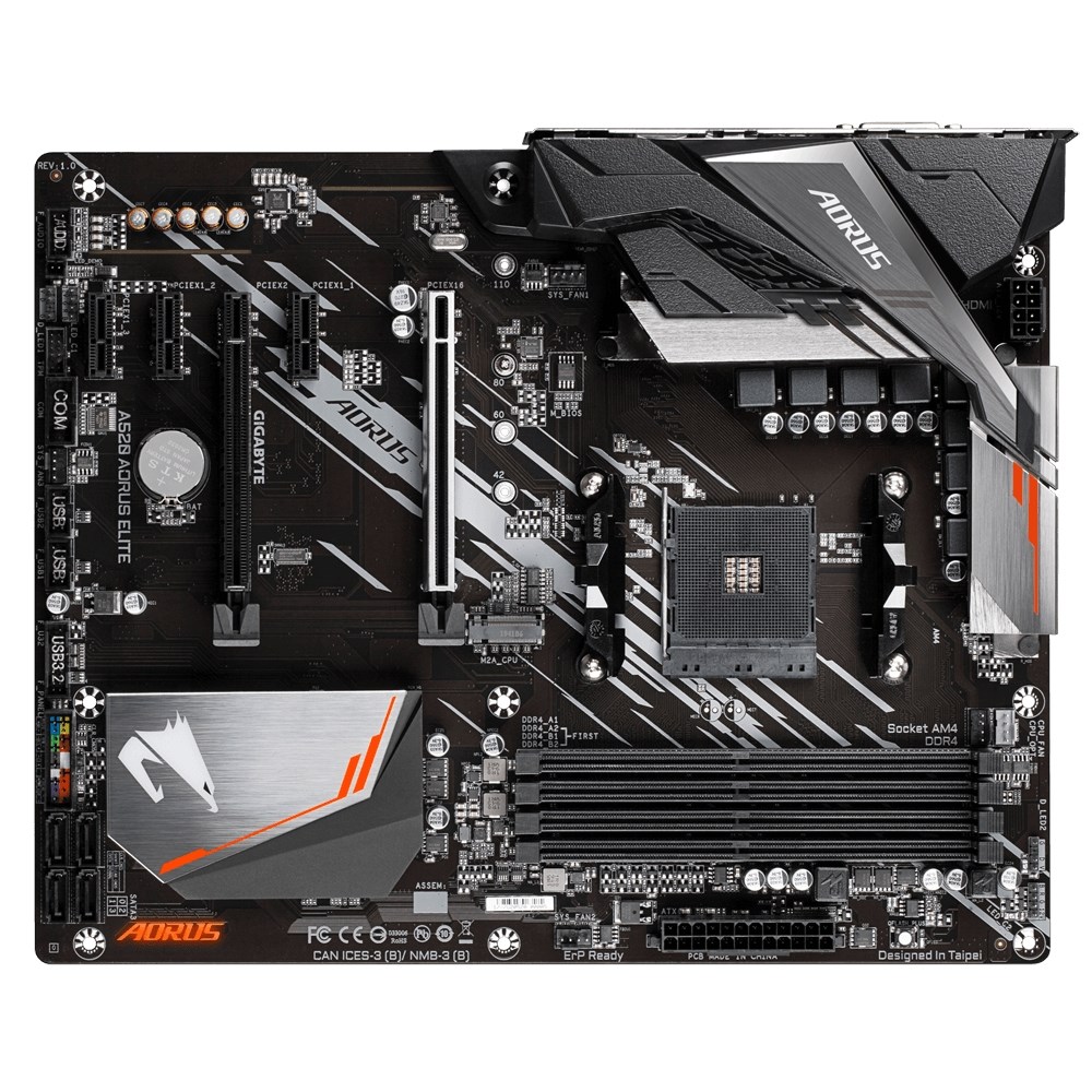 Gigabyte A520 AORUS ELITE AM4 ATX Матична Плоча