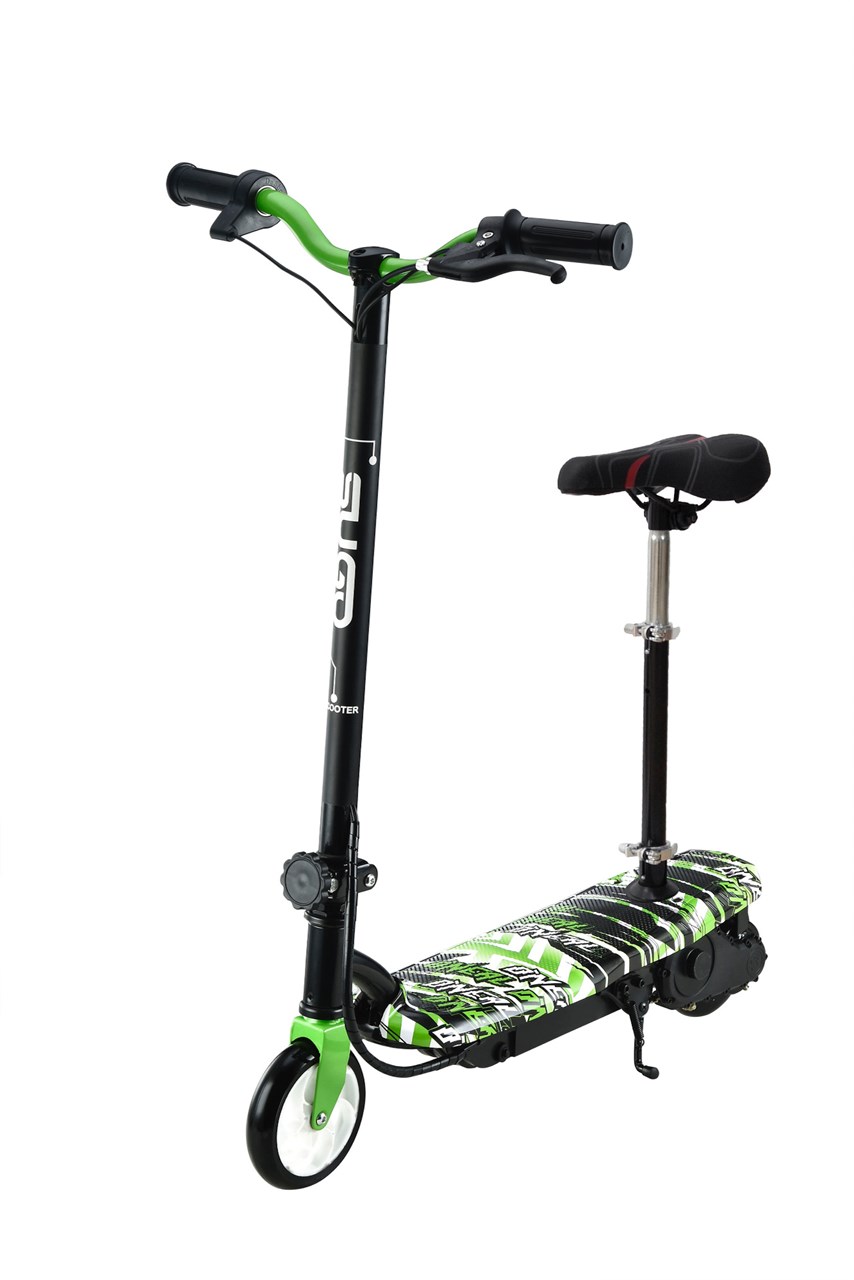 Trotinet elektrik për fëmijë ProScooter 120W, i gjelbër