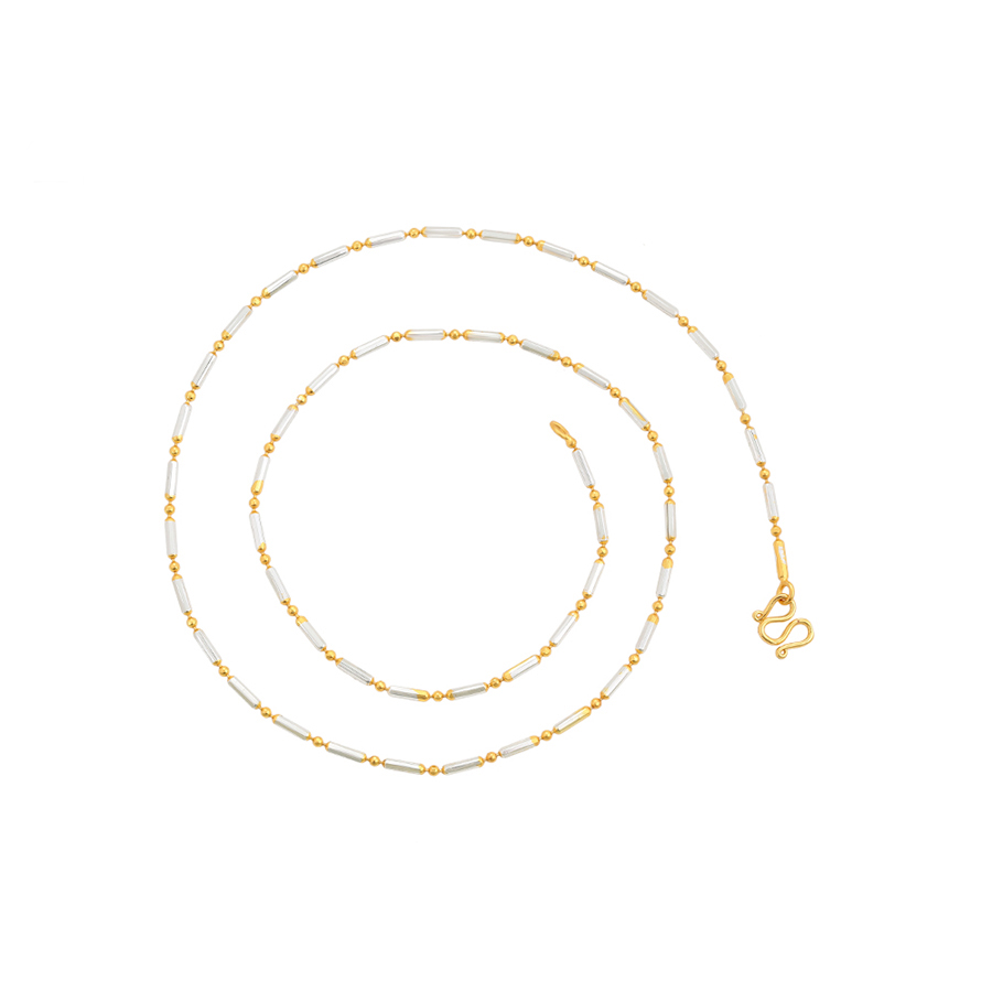 Qafore e praruar në ari, verdhë/bardhë QAVB, 440x2 mm
