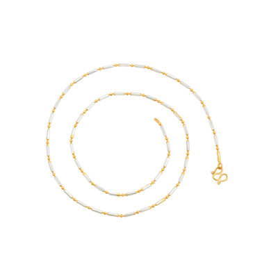 Qafore e praruar në ari, verdhë/bardhë QAVB, 440x2 mm