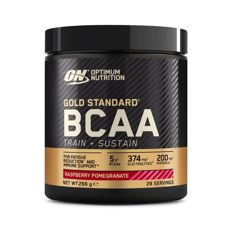 Suplemente Optimum Nutrition Gold Standard BCAA, Raspberry Pomegranate, 266gr