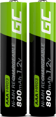 Bateri Green Cell AAA / R03 800mAh, 2 copë