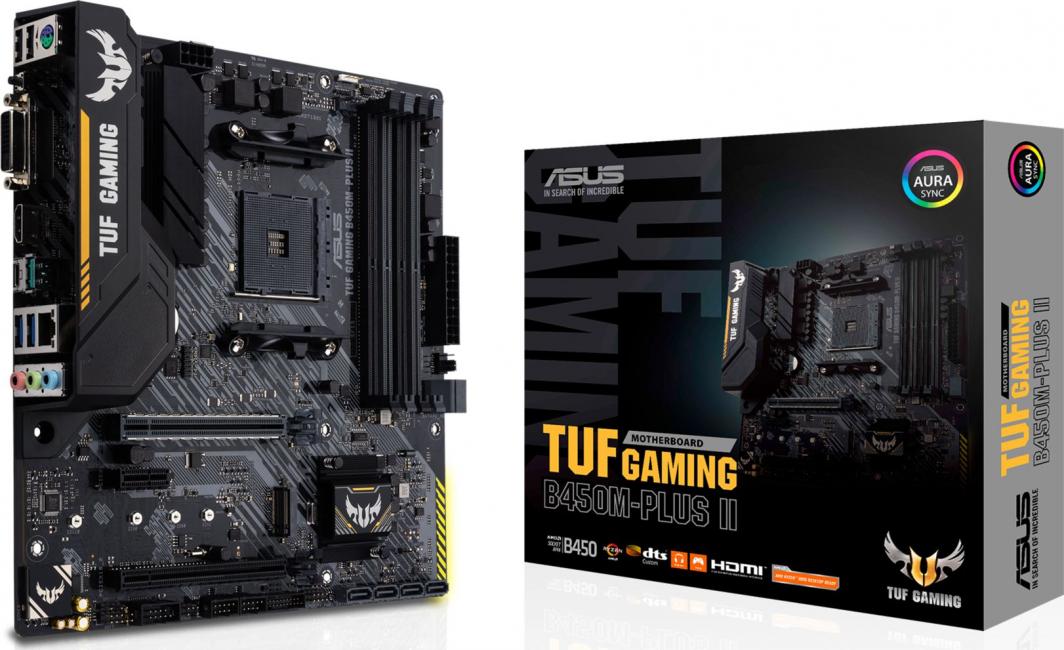 Pllakë amë ASUS TUF GAMING B450M-PLUS II - AMD B450