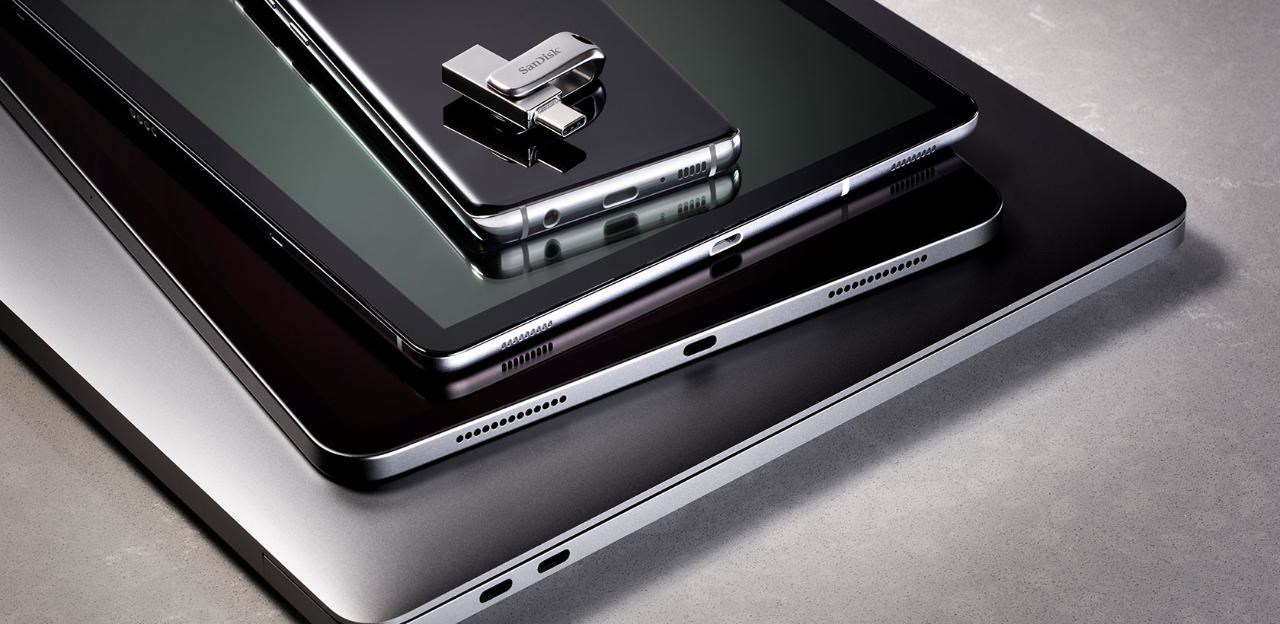 USB SanDisk Ultra Dual Drive Luxe, 1 TB, USB Type-A / USB Type-C