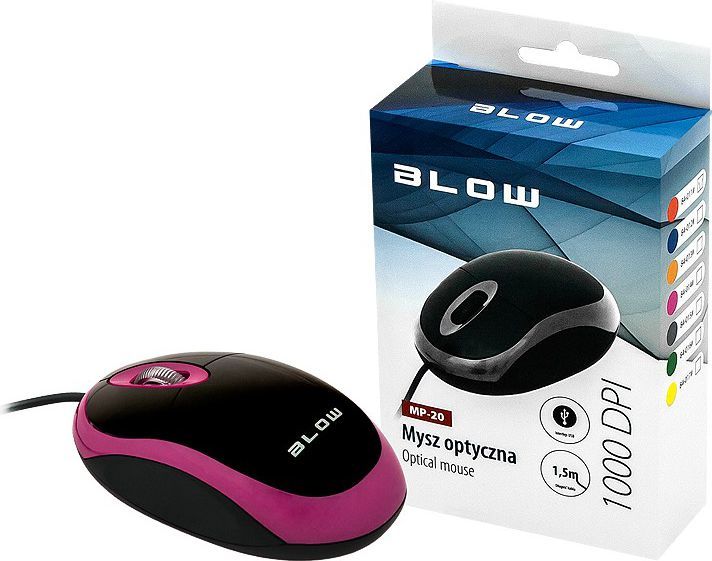 Maus Blow MP-20 USB, rozë
