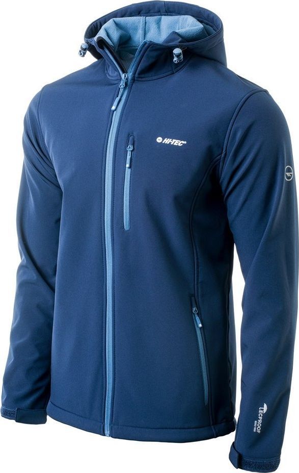 Xhaketë HI-Tec Softshell Caen, XL, e kaltër