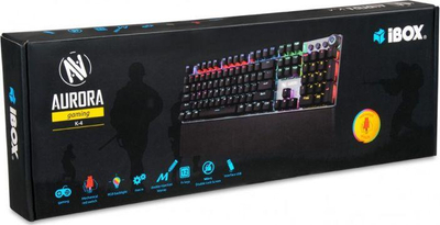 Tastierë IBOX Aurora K-4 (IKGMK4)