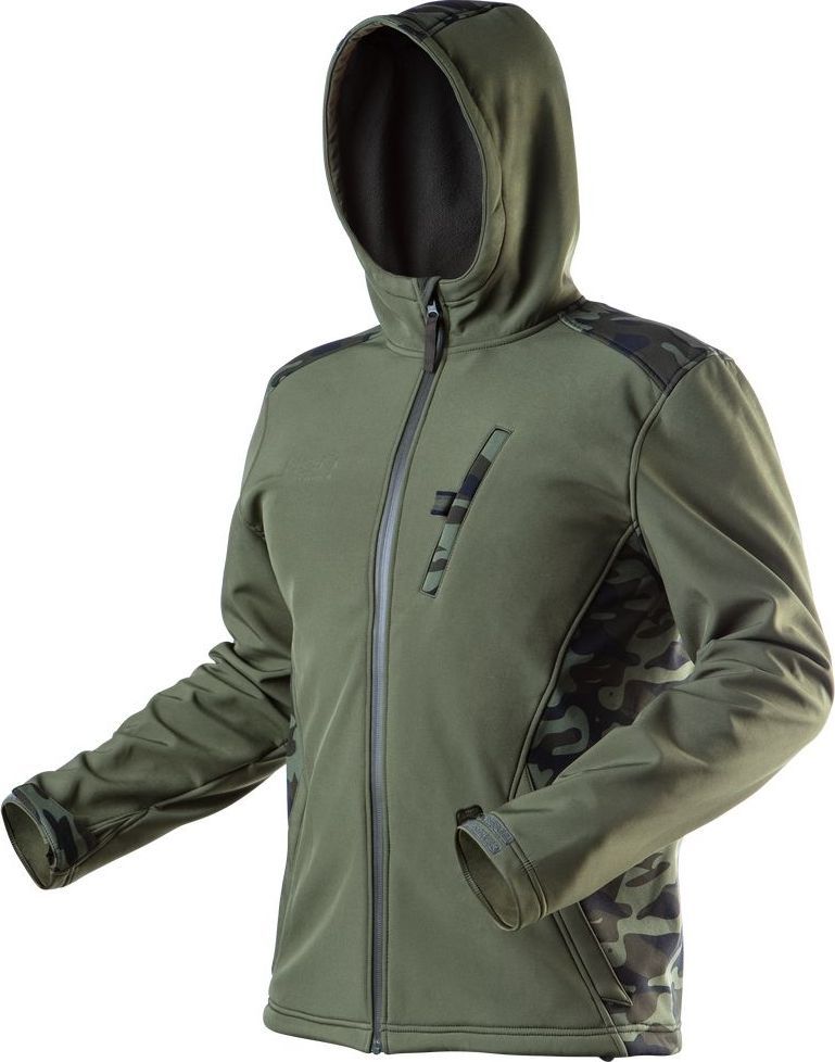 Xhaketë pune Neo, softshell, XL, e gjelbër