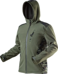 Xhaketë pune Neo, softshell, XL, e gjelbër Xhaketë pune Neo, softshell, XL, e gjelbër
