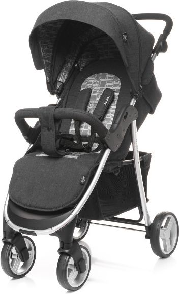 Karrocë për fëmijë 4Baby Rapid Premium, e hirtë
