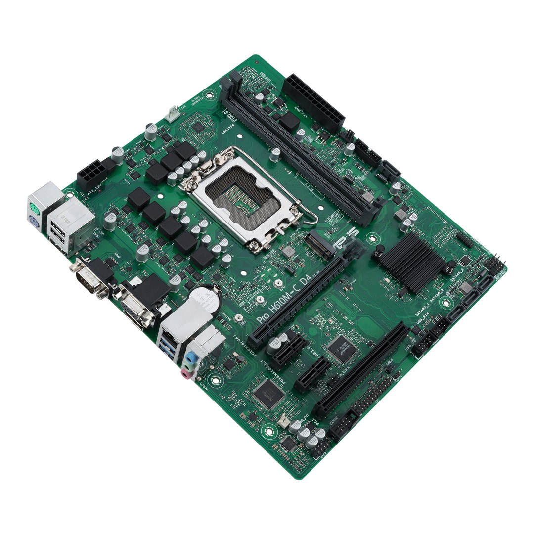 Матична плоча ASUS PRO H610M-C D4-CSM Intel H610 LGA 1700 micro ATX
