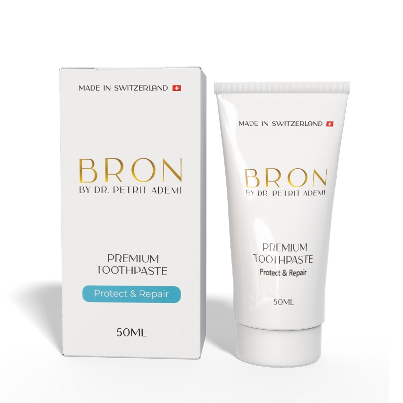 Pastë për dhëmbë BRON PREMIUM TOOTHPASTE Protect & Repair, 50 ml