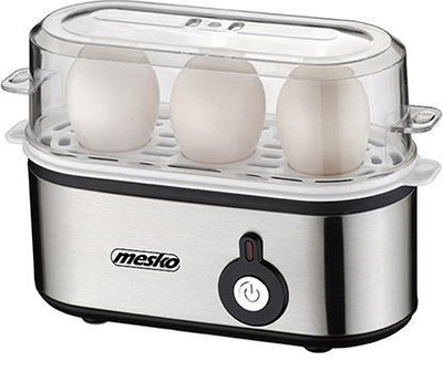 Tenxhere për zierjen e vezëve Mesko MS 4485, 350 W, e argjendtë