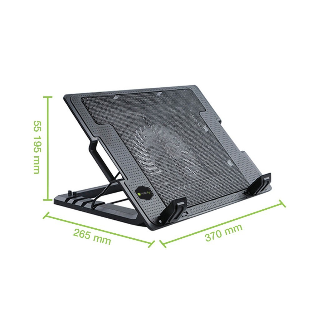 Mbajtëse ftohëse për laptop Techly, deri në 17.3"