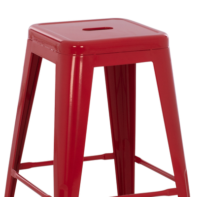 Tavolinë grimi Keitlin me drita & sirtarë 80x40x140Hcm (HM2499.01), kuqe