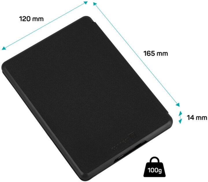 Mbrojtëse CONNECT IT për Amazon New Kindle 2019/2020 (Gjen. e 10-të), e zezë
