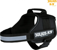 Rrip për qen Trixie Harness Julius-K9, ML, e zezë