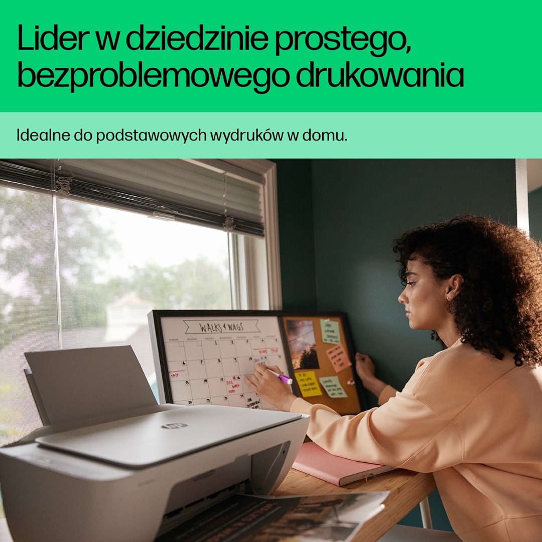 Printer multifunksional HP DeskJet 2820e, Inkjet termal, i hirtë