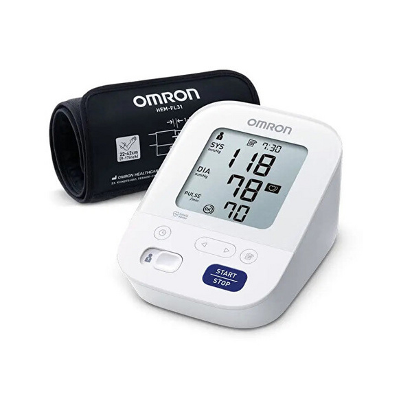 Tensionmetër Omron M3 Comfort 2020, i bardhë