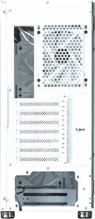 Куќиште за компјутер Zalman I3 Neo ARGB, бело, Midi Tower