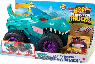 Lodër Hot Wheels Mega Wrex (GYL13), i gjelbër
