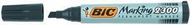 Marker permanent Bic, i gjelbërt
