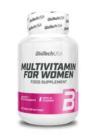 Vitamina BioTechUSA Multivitamin for Women Food Suplement, 60 tableta Vitamina BioTechUSA Multivitamin for Women Food Suplement, 60 tableta