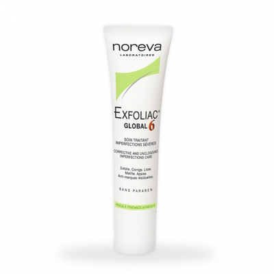 Exfoliac Global 6 Krem kundër akneve, NOREVA