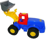 Lodër traktor me ngarkues Wader, modeli 38272, shumëngjyrësh Lodër traktor me ngarkues Wader, modeli 38272, shumëngjyrësh