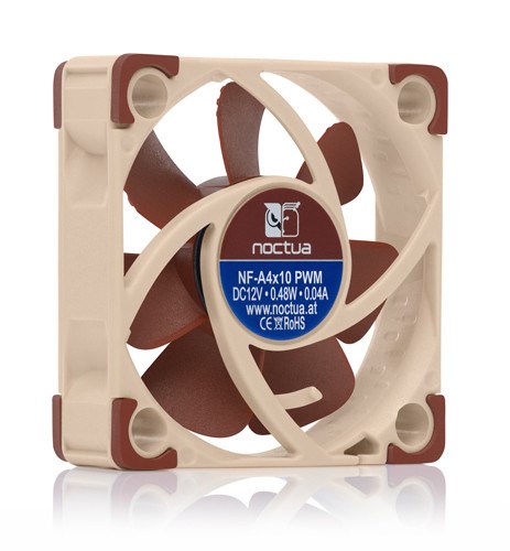 Ладилник Noctua NF A4x10 PWM, 4 cm